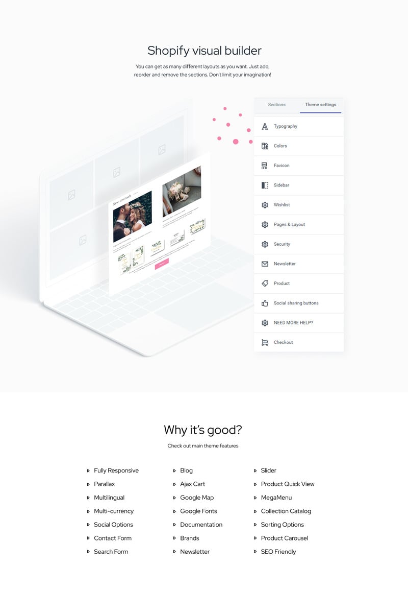 完美新娘-婚礼沙龙Shopify主题 #85225