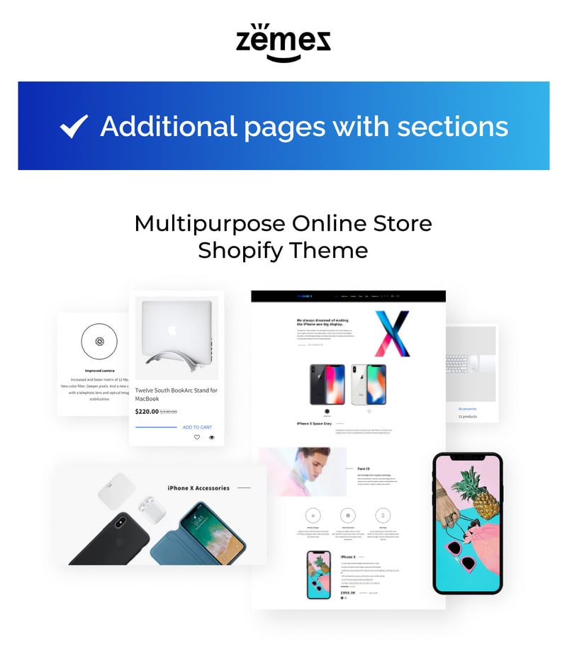 IPhone X - Apple Store Shopify 主题 #65738