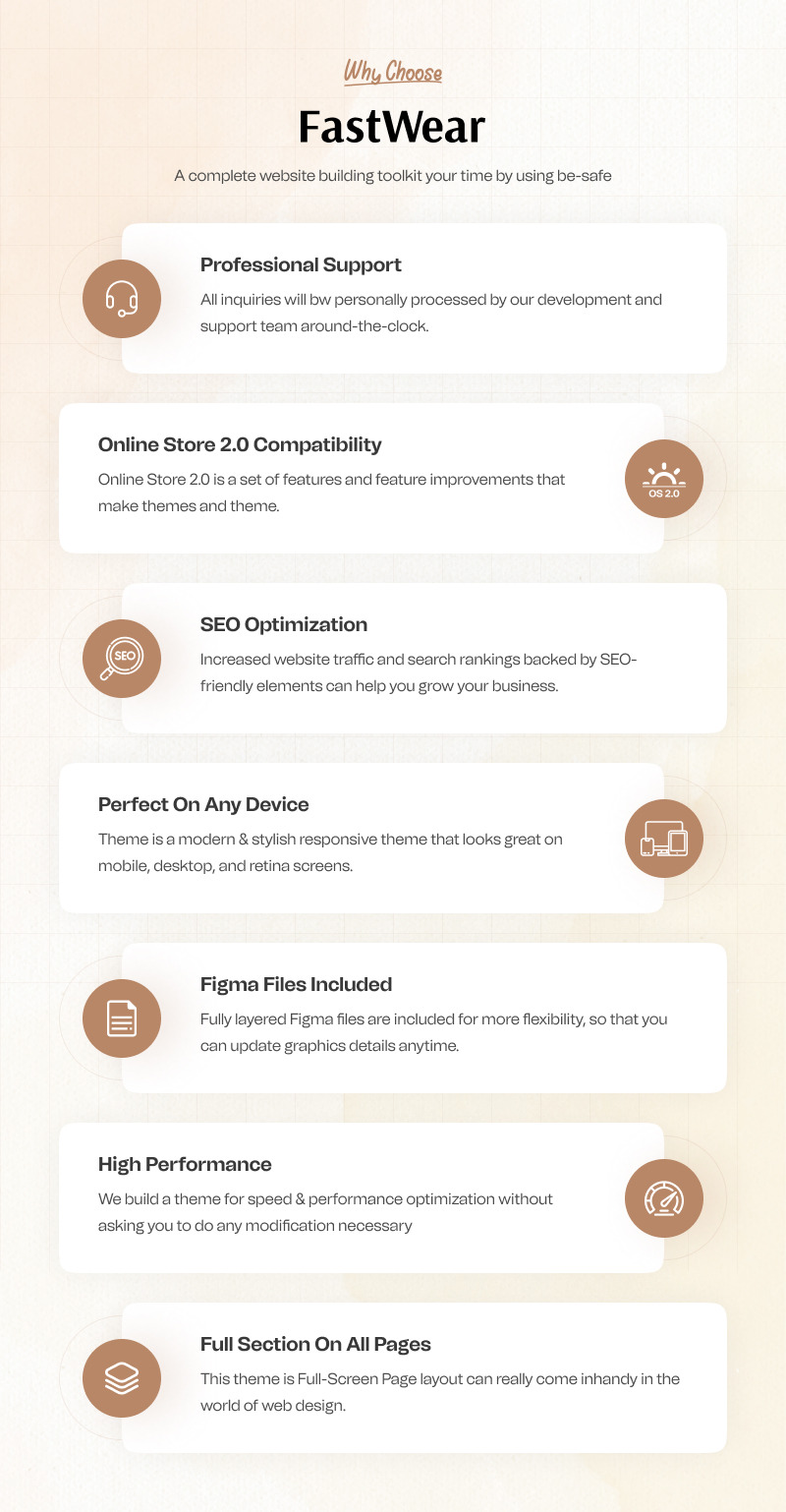 Fast Wear - 时装店最小 Bootstrap Shopify 主题