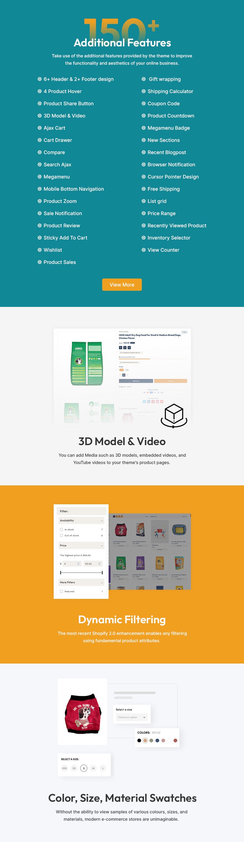 Kittypaw - 宠物食品和宠物营养品商店多用途 Shopify 2.0 响应式主题