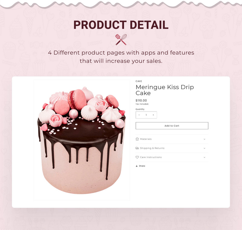 Cake Zilla - Mega Cake Shopify 2.0 Clean 响应式主题