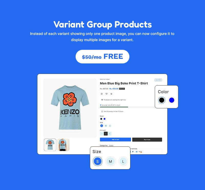 Printgo - T 恤打印时尚商店多用途 Shopify 2.0 响应式主题