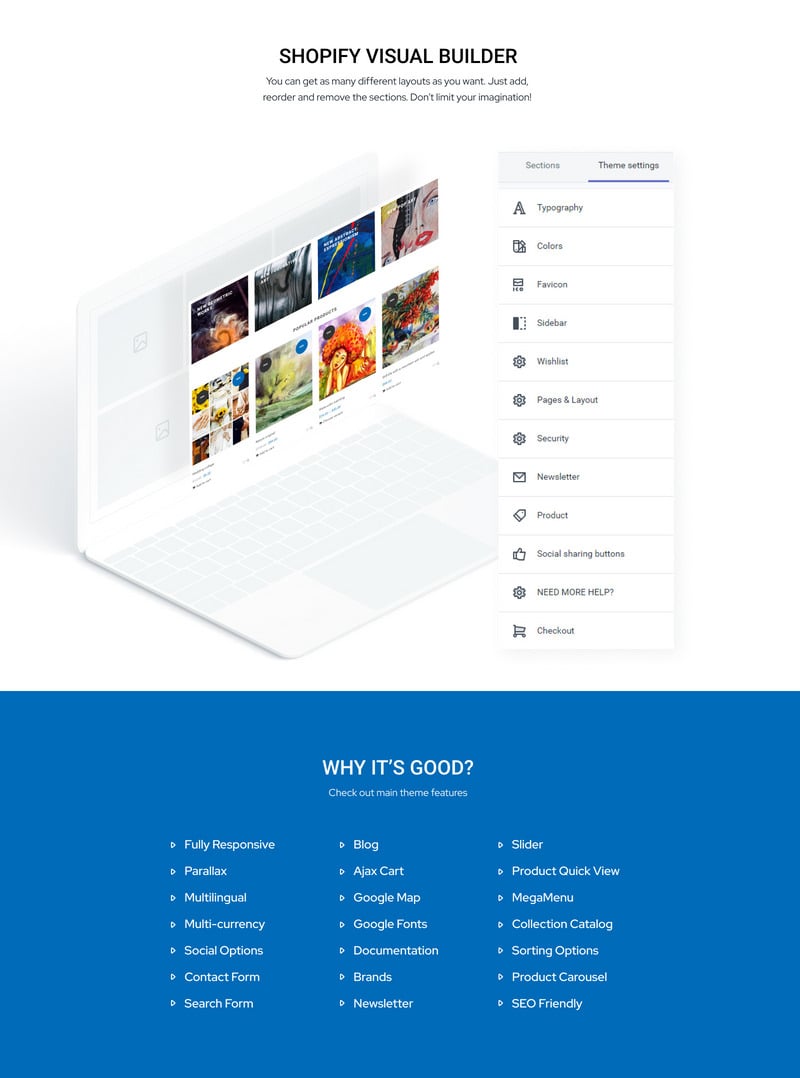 Art House-画廊Shopify主题 #71506