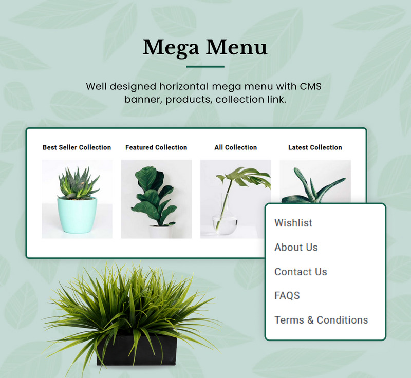 Planticy Nursery–室内和房屋–家具 Shopify 2.0 高级响应主题