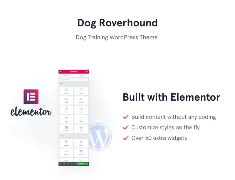 Dog Roverhound-狗训练WordPress主题 #52559