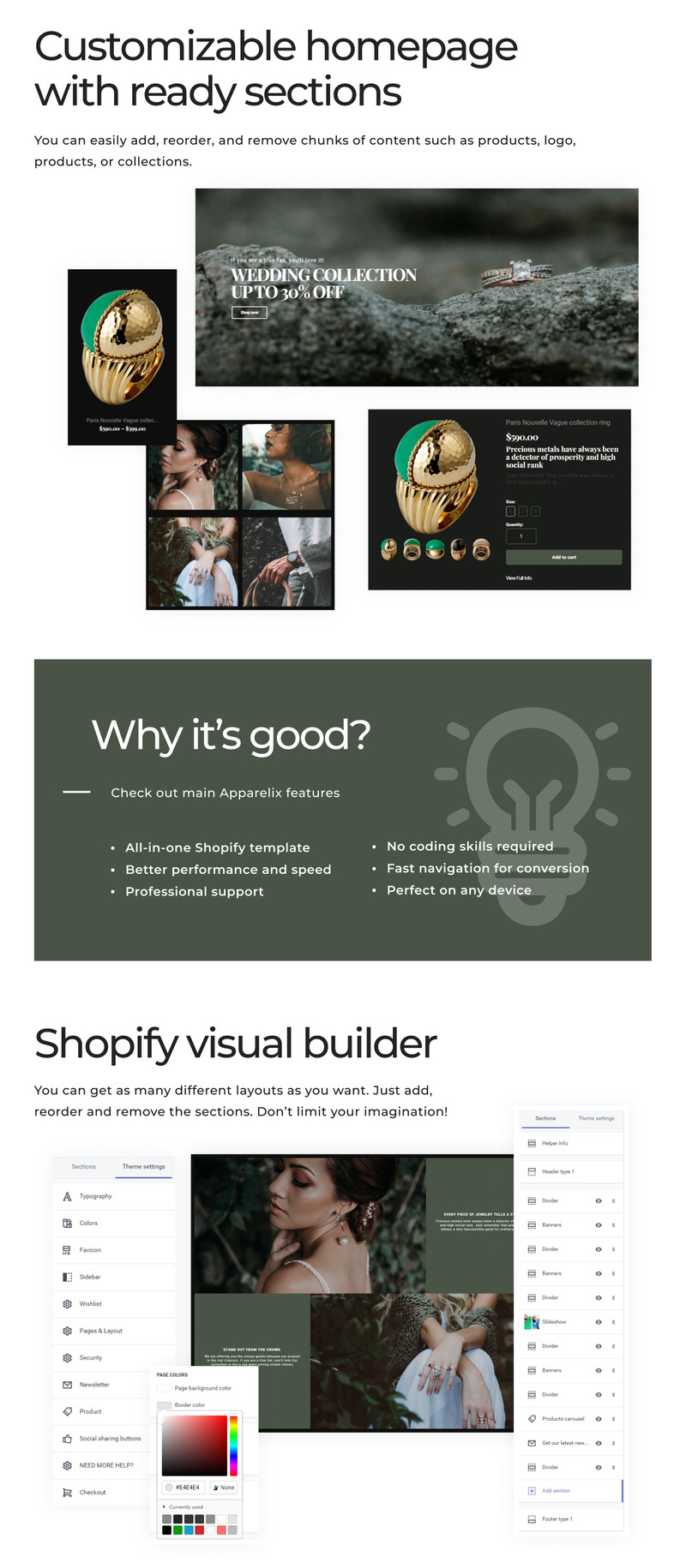 珠宝在线商店Shopify主题 #94969