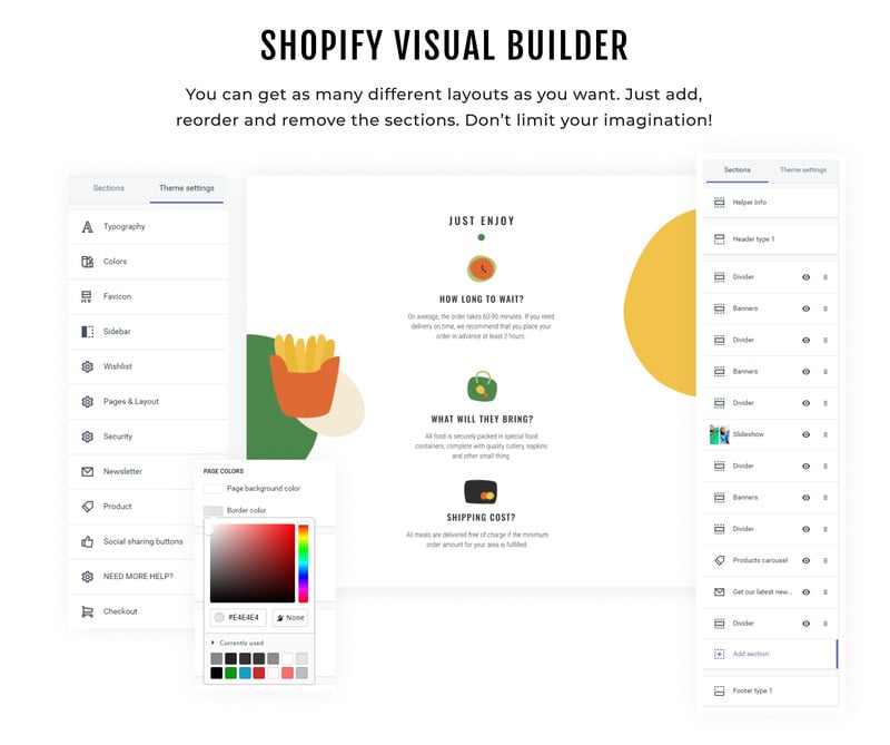 Apparelix送餐Shopify主题 #102081