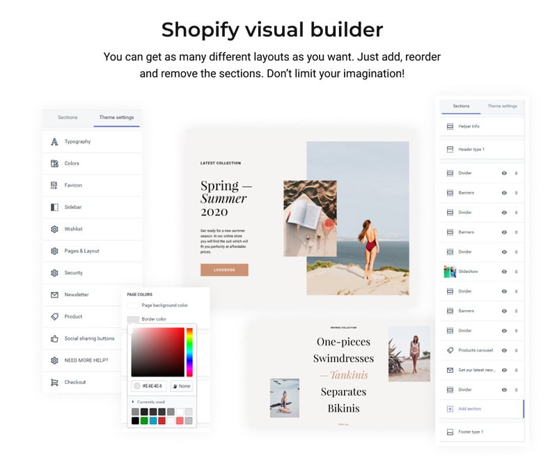 Apparelix泳装在线商店Shopify主题 #112018