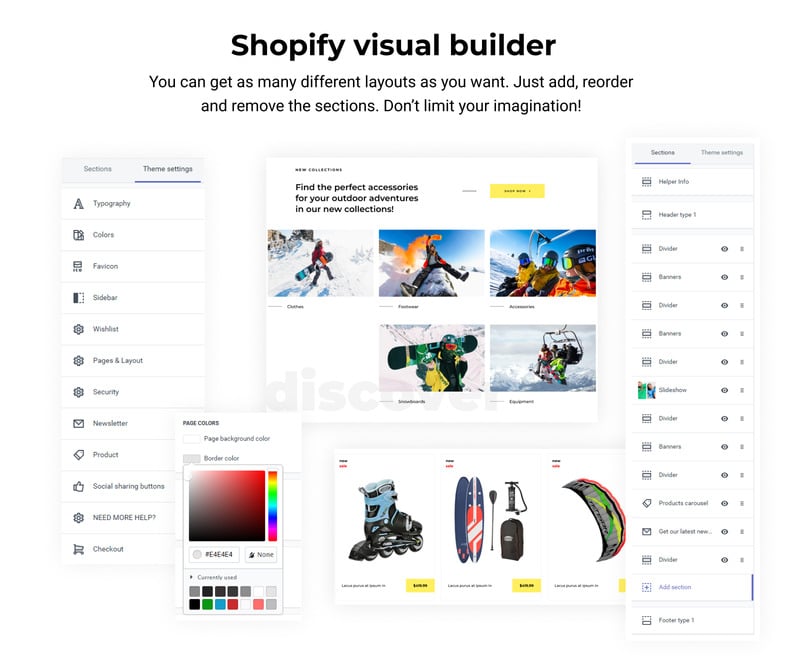 Apparelix-极限运动商店Shopify主题 #145324
