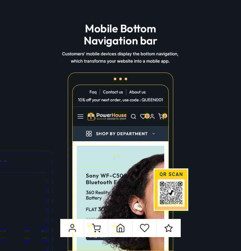Powerhouse - 电子产品和小工具大型商店多用途 Shopify 2.0 响应式主题