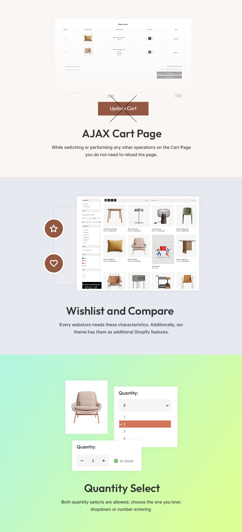 Futnicraft - 家具和家居室内装饰多用途 Shopify 2.0 响应式主题