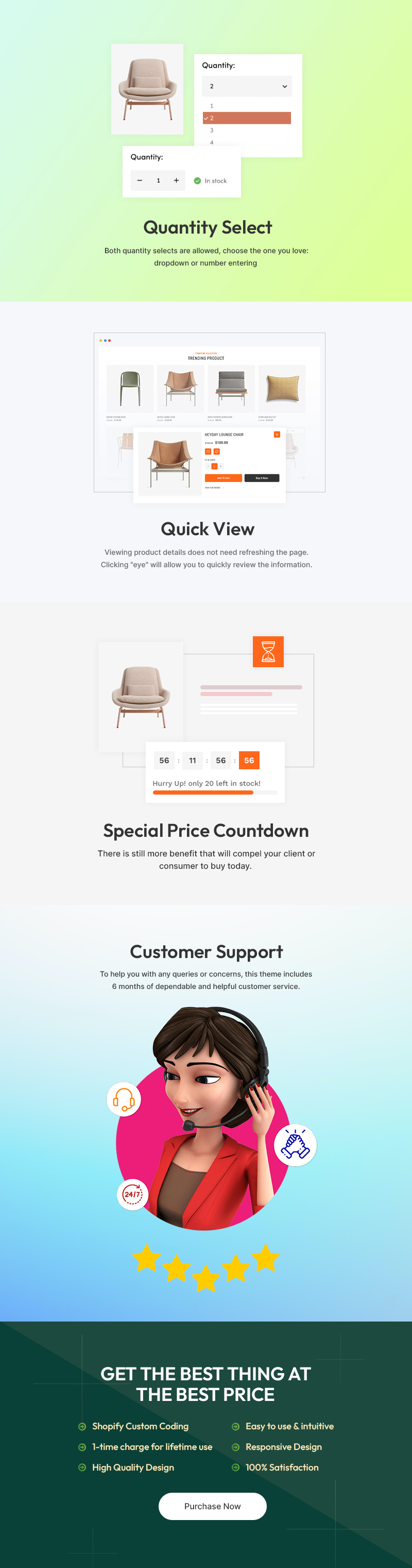 Oakley - 家居家具和室内装饰店多用途 Shopify 2.0 响应式主题