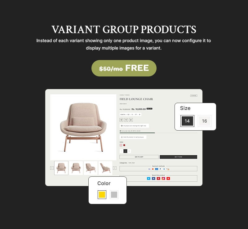 Aliiedstyle - 高级家具和家居装饰 Shopify 2.0 响应式主题