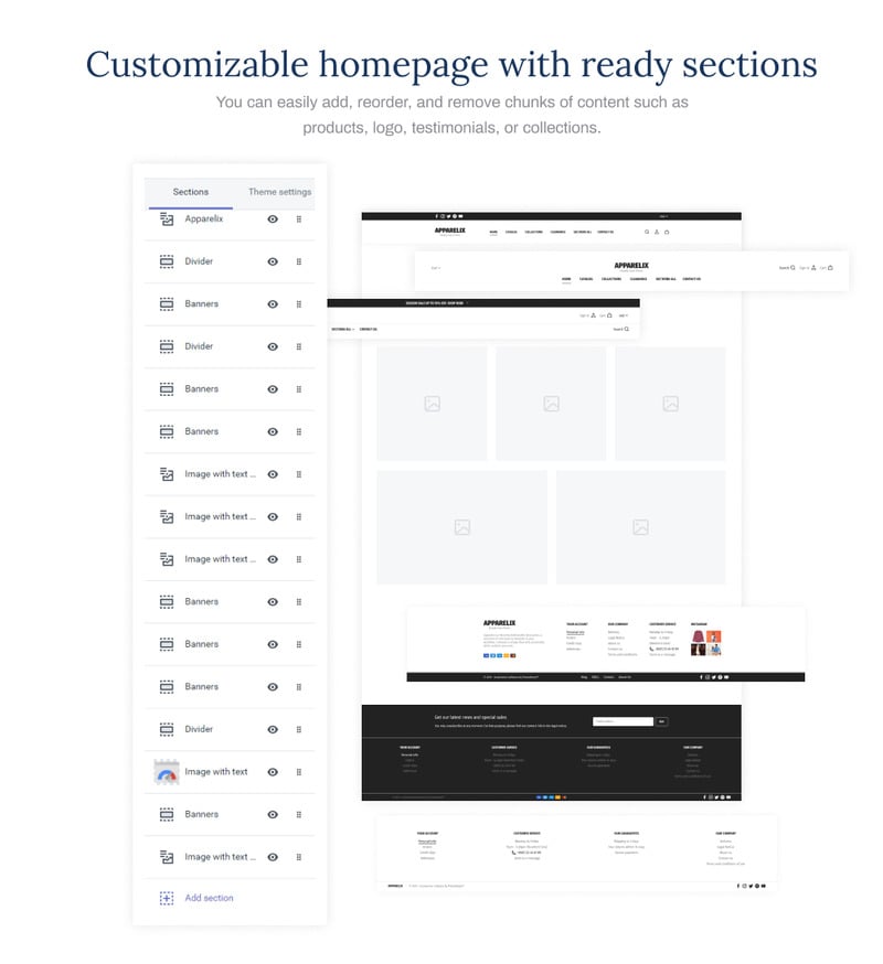 Apparelix Shopify 房地产主题 #185916