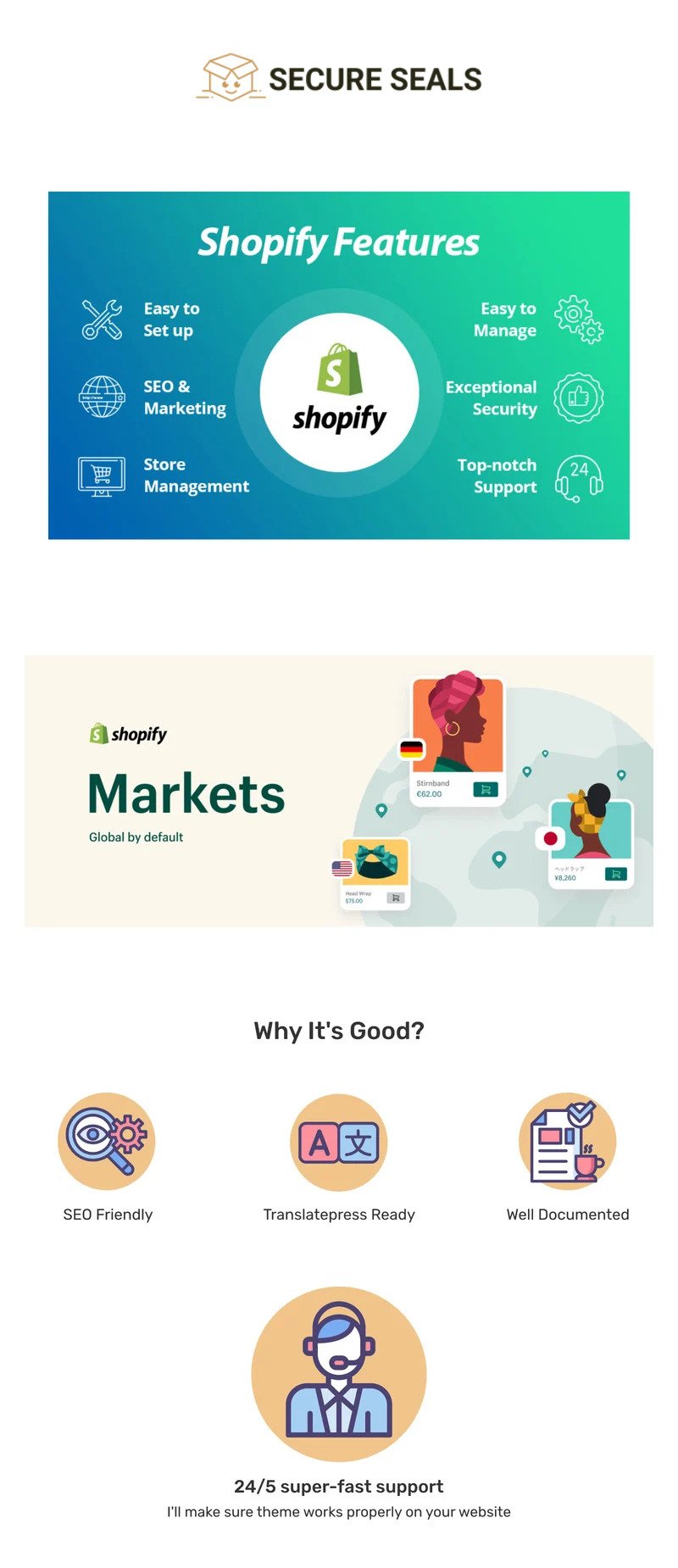 Secure Seals - 包装材料 Shopify 主题 #341419