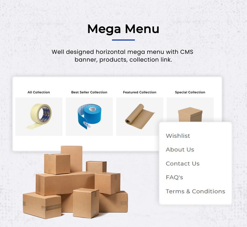 Pack Track - Mega Packaging Shopify 2.0 模板