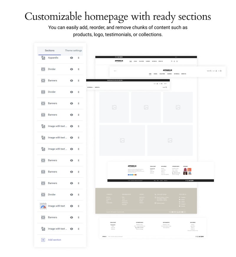 Apparelix Shopify 瑜伽工作室主题 #270065