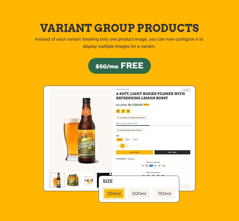 啤酒厂 - 酒精、啤酒和葡萄酒商店多功能 Shopify 2.0 响应式主题