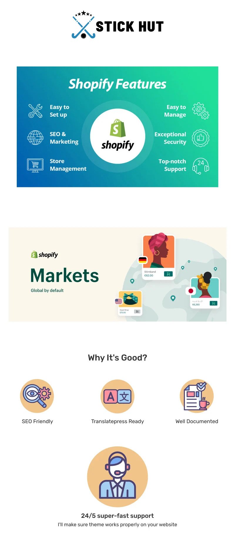 Stick Hut - 曲棍球设备多功能 Shopify 主题 #341777