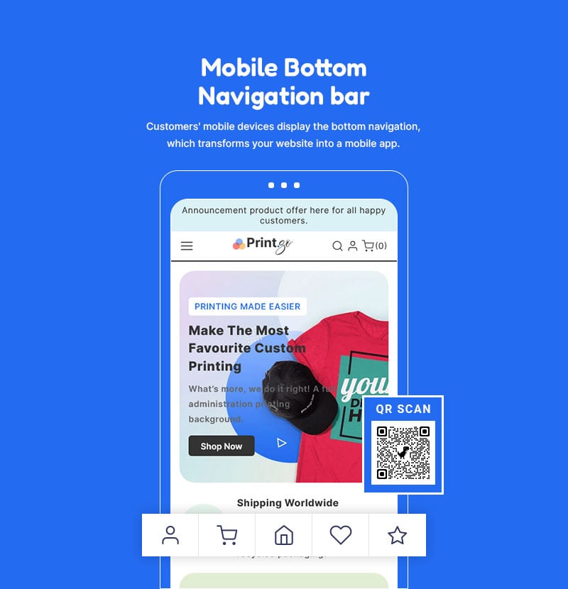 Printgo - T 恤打印时尚商店多用途 Shopify 2.0 响应式主题