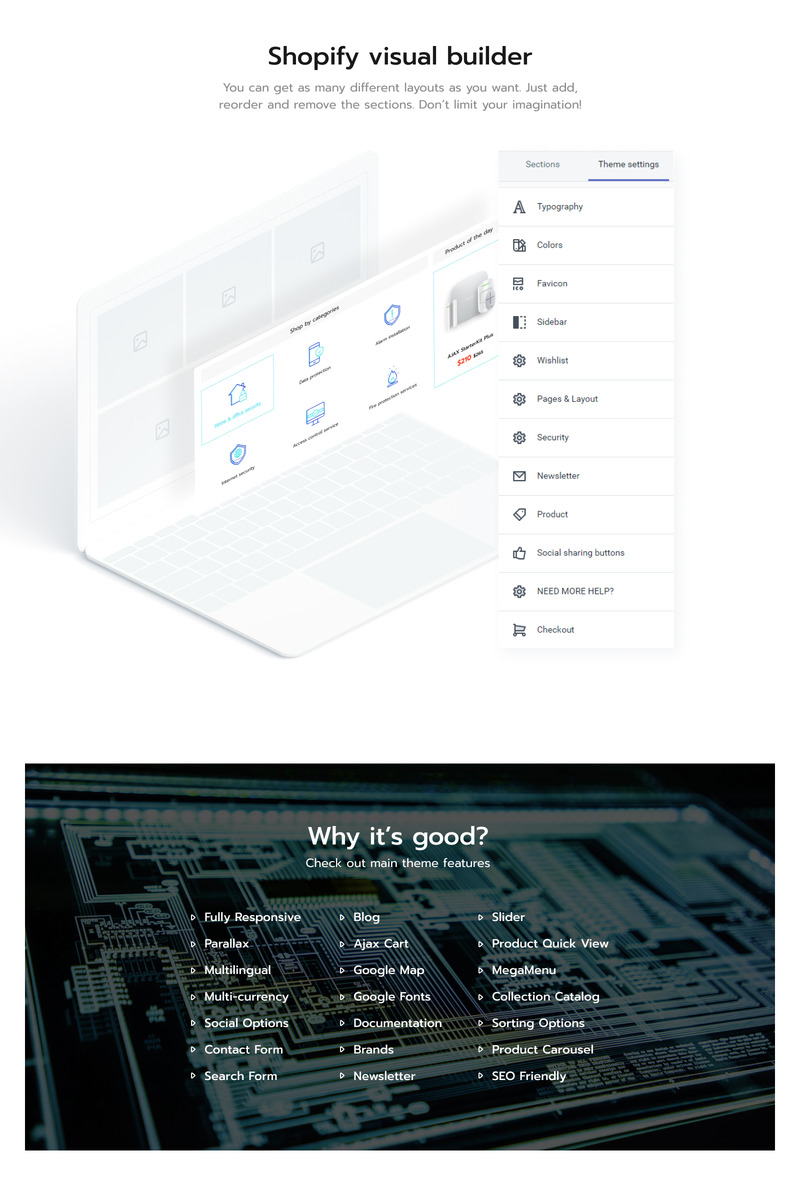 SystemFront - 安全系统，Shopify Locksmith 主题