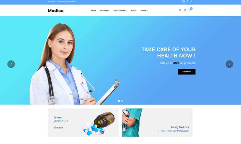 Gts Medico-Medical Shopify主题 #104259