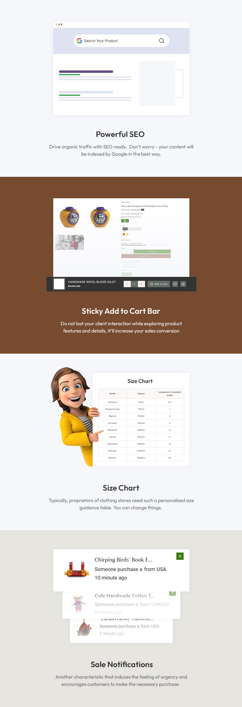 Articraft - 手工艺术品和礼品店多用途 Shopify 2.0 响应式主题