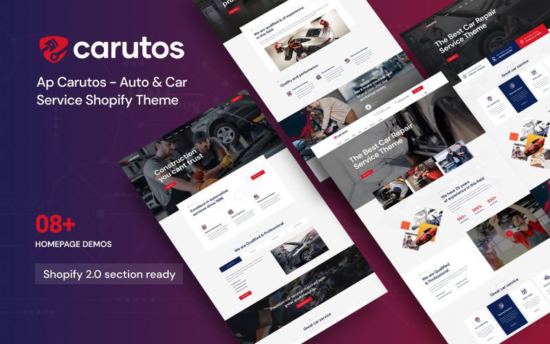 Ap Carutos - 汽车和汽车服务 Shopify 主题 #414117