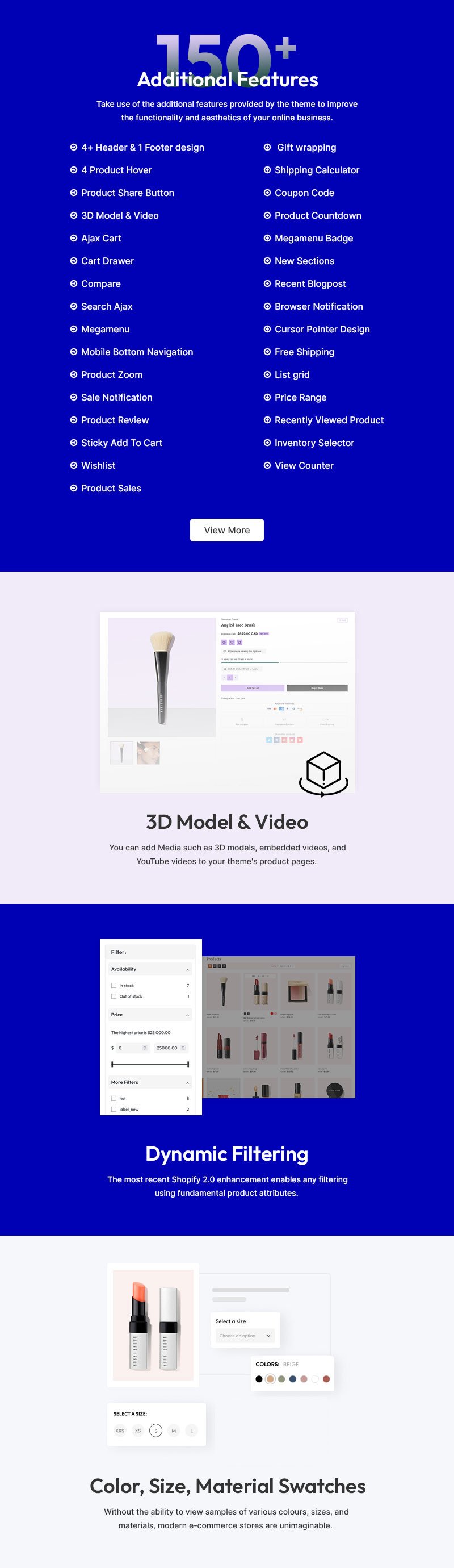 Skintight - 美容、化妆品和护肤品商店多用途 Shopify 2.0 响应式主题