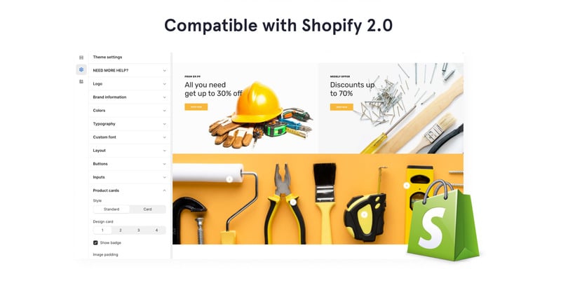 BuildSmart - 建筑材料在线商店 2.0 Shopify 主题