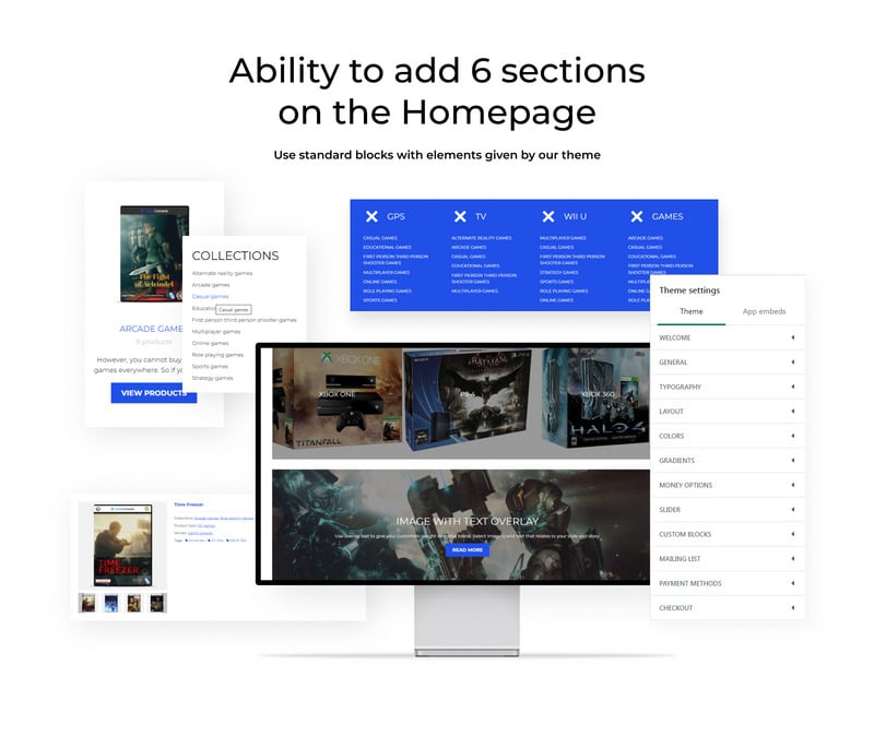 游戏机-炫彩游戏Shopify主题 #68118