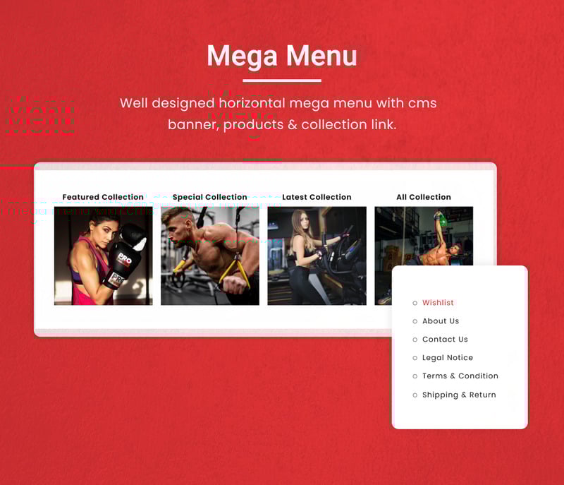 Fitness Mega Gym–Sports Extreme–营养超级 Shopify 商店