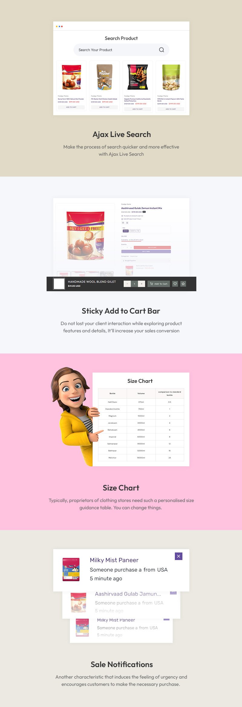 Foodigo - 有机食品和杂货店多用途 Shopify 2.0 响应式主题