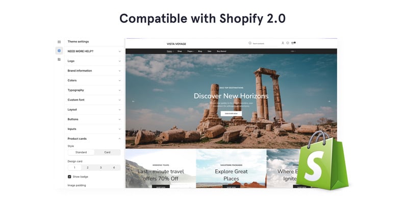 Vista Voyage - 旅行社响应式在线商店 2.0 Shopify 主题
