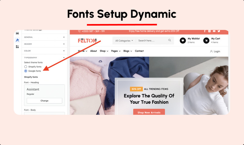 Felton - 时尚电子商务 Shopify 主题 #275810