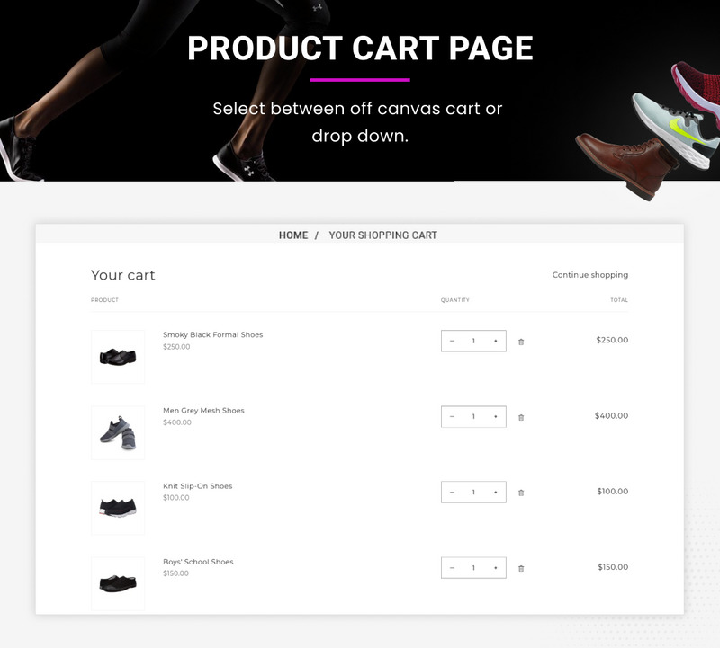 运动鞋响应世界–鞋类运动–鞋 Shopify 2.0 商店 #278429