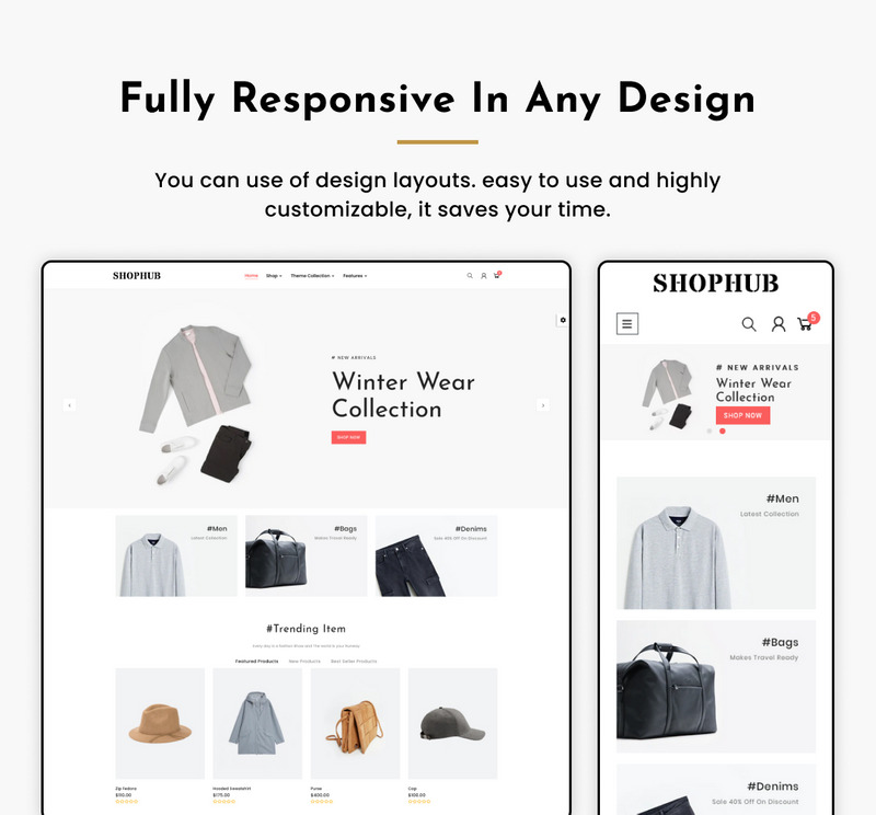 SHOPHUB Mega Fashion Super Store Premium 响应式 Shopify 2.0 主题