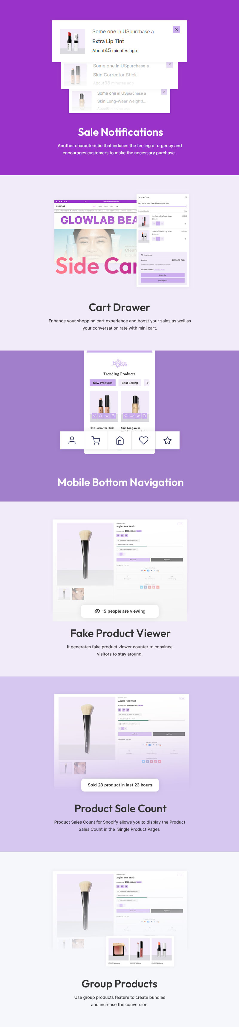 Glowlab - 美容、化妆品和护肤品多用途 Shopify 2.0 响应式主题