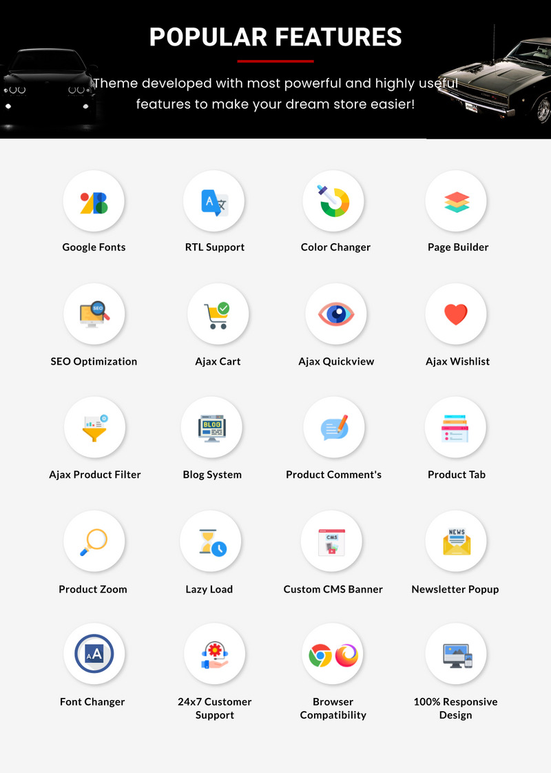 High Parts - Mega Parts Super Store Shopify 2.0 Premium 响应式主题