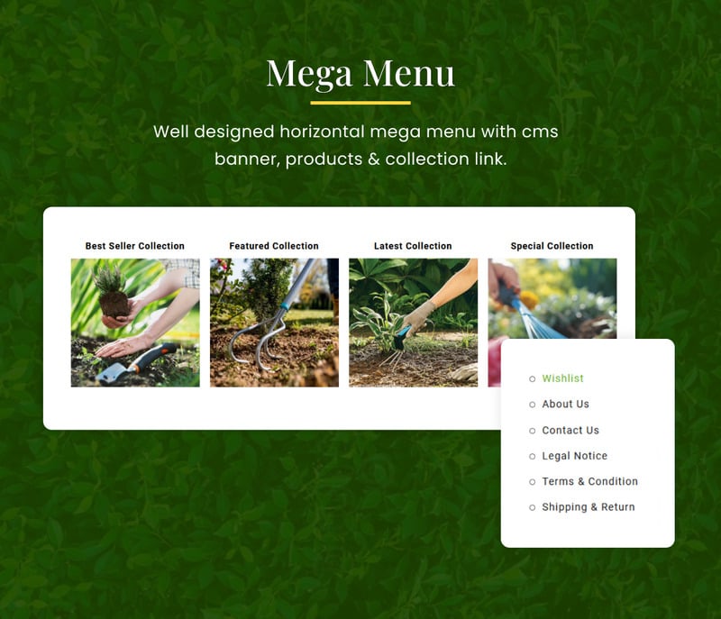 Gardenia - Mega Tools Plant Super Shopify 商店