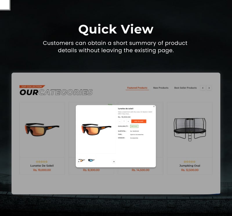 Sport Vibes - Mega Sports Shopify 2.0 高级响应式主题