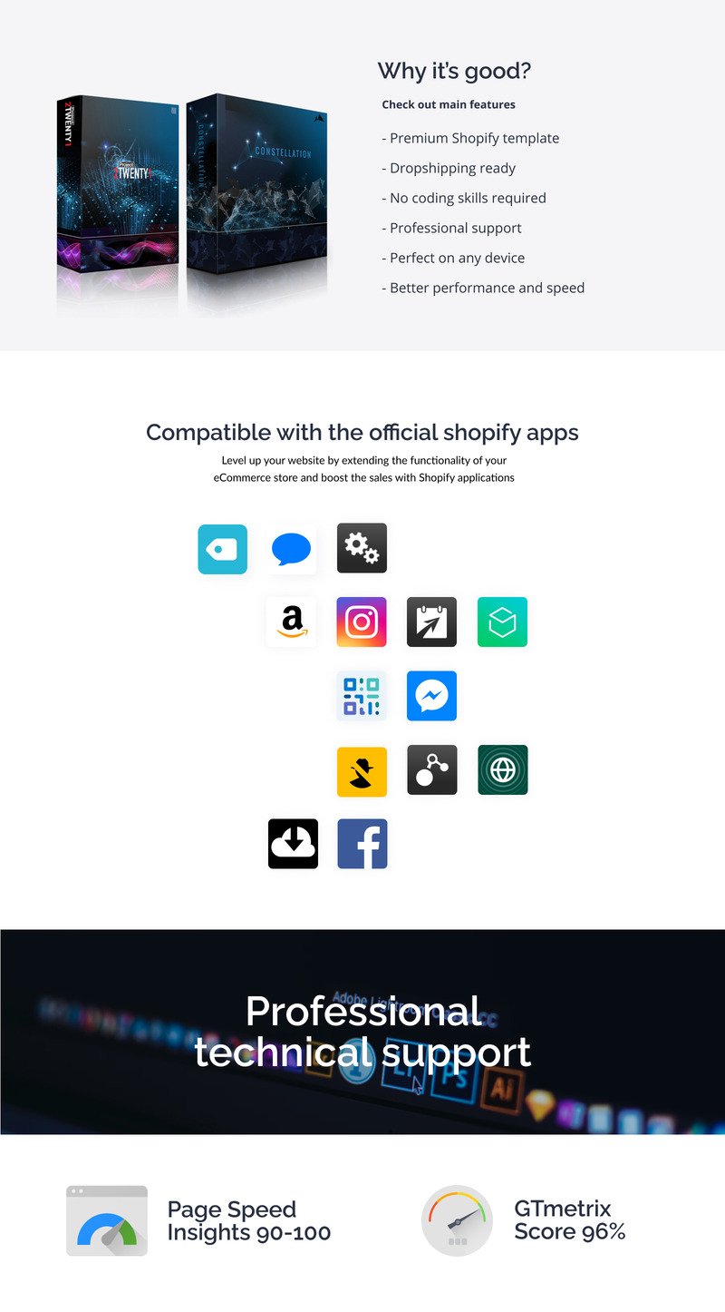 Vendex - Shopify 软件系统商店主题 #212457