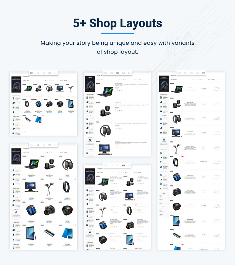 Electrick - Mega Electronics Shopify 2.0 超级商店