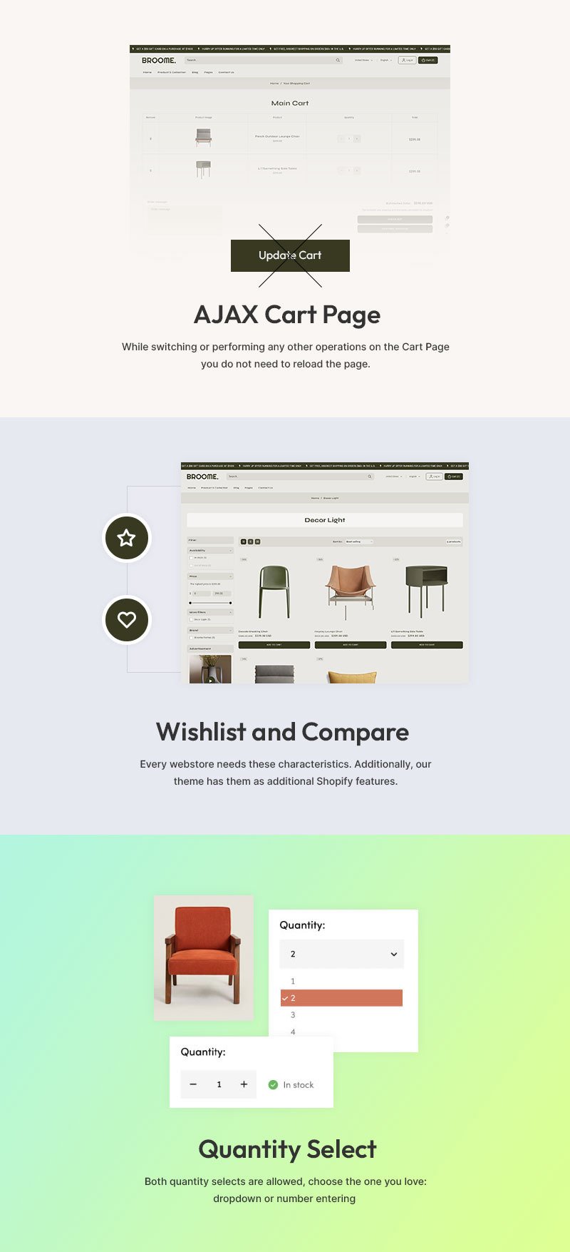 Broome - 家居家具和室内装饰多用途 Shopify 2.0 响应式主题