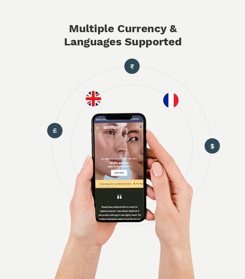 Skintight -化妆品美容店高级Shopify 2.0多用途响应式主题