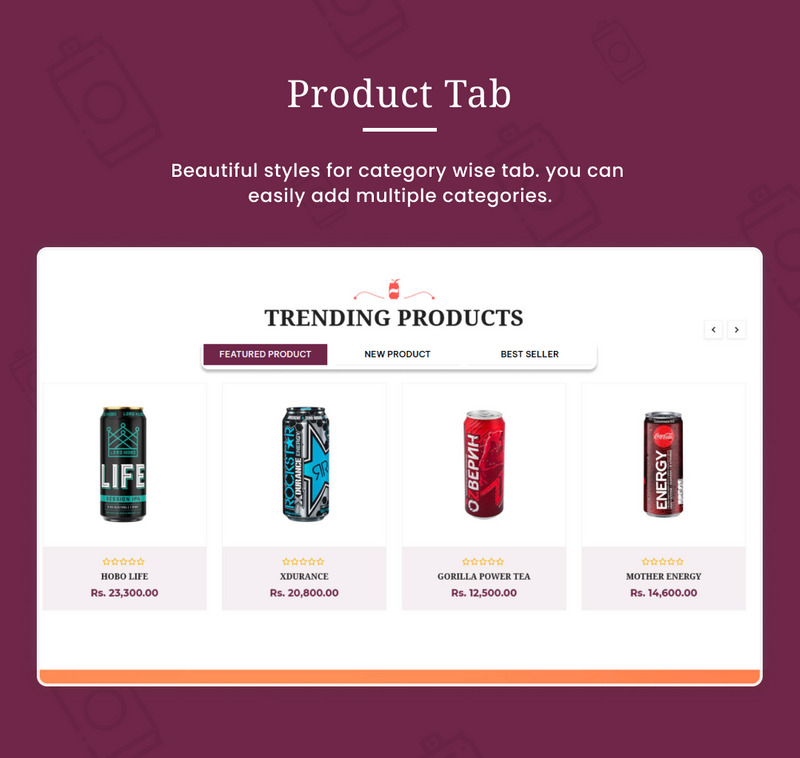 Go Drink - Mega Drinks Shopify 2.0 响应式主题