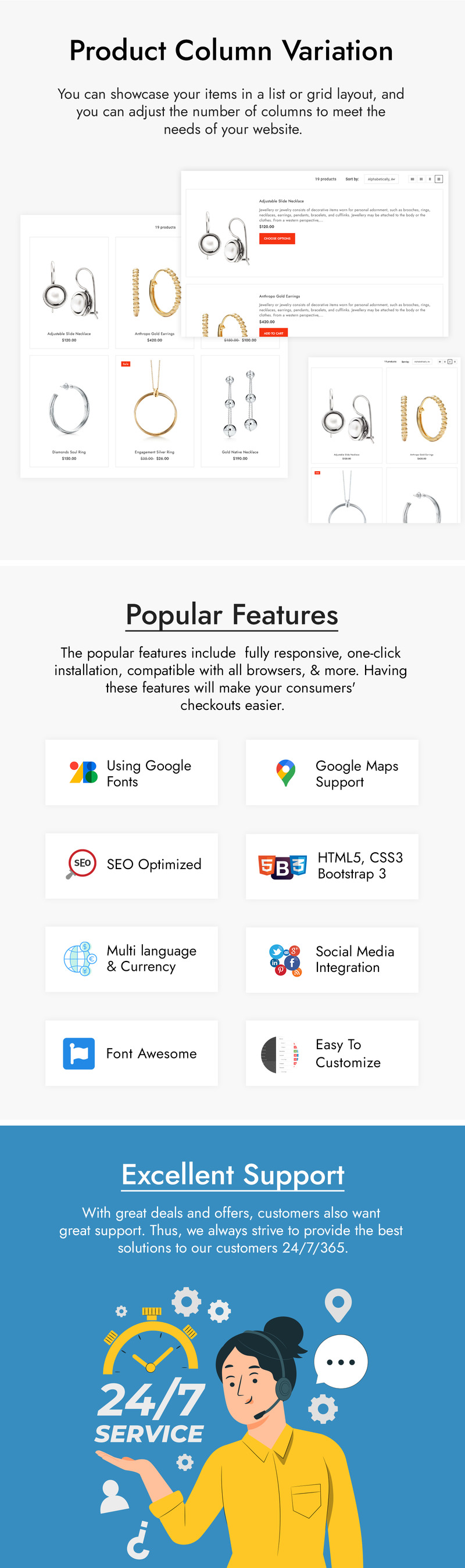 Glitzely 珠宝和钻石 Shopify 主题 #299881