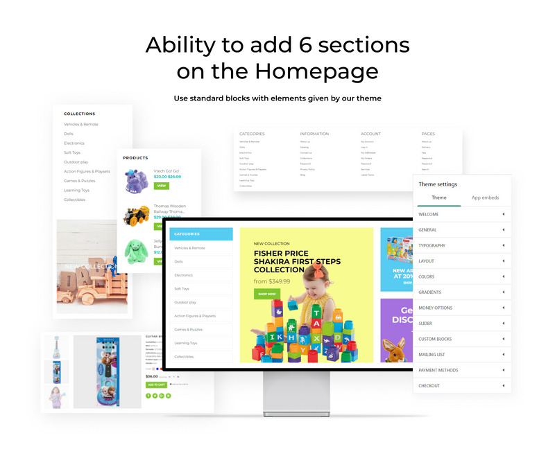 开心乐园-玩具商店Shopify主题 #74125