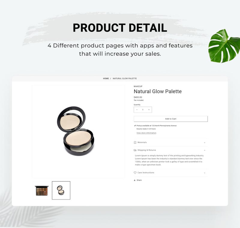 Sephoria Bio-Cosmetics Health-Beauty Shopify 2.0 响应式商店