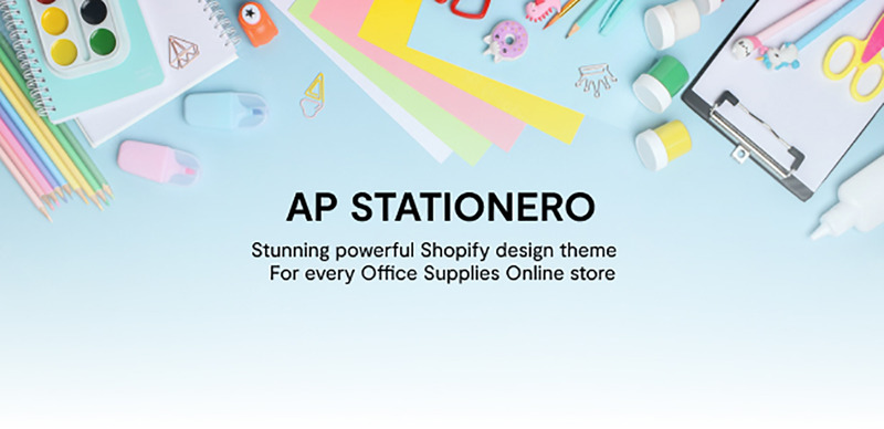 TM Stationero - 办公用品 Shopify 主题 #263910